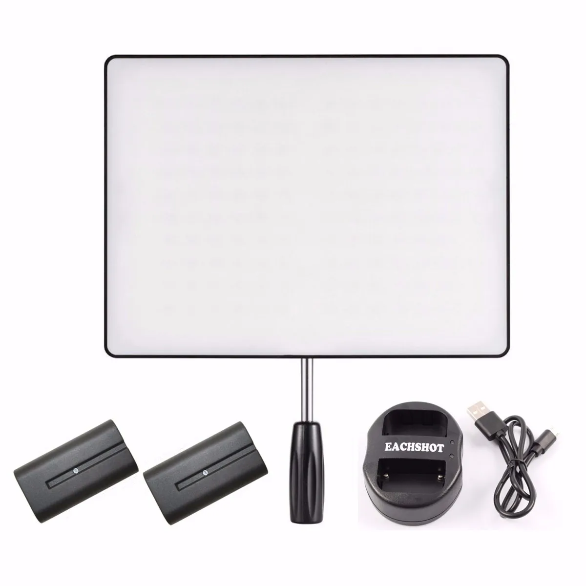 

YONGNUO YN600 Air LED 5500k Camera Video Light For DSLR + 2* NP-F550 Battery + Dual Charger