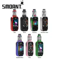 100% オリジナル SMOANT Naboo 225 ワットキットタッチボタンデザインの最大 225 ワット 2.4 インチ HD スクリーンと 4 ミリリットル /2 ミリリットルの大容量タンクアトマイザー