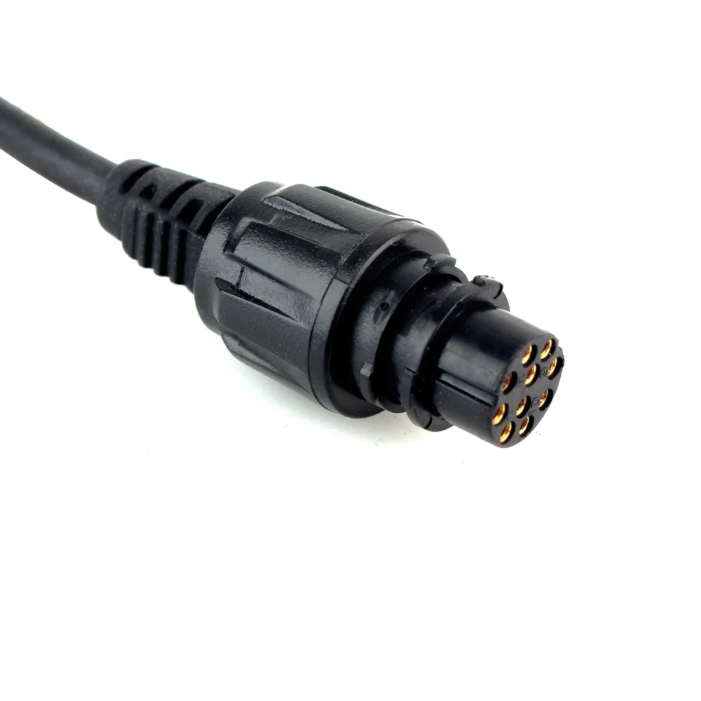 New Spare Cable 10-Pin Aviation Connector for SM16A1 Speaker for MD780G MD782U RD982U MD782V RD982V MD680 RD980 Mic Microphone (2)