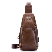 Для мужчин известный дизайнер из натуральной кожи Маленькая нагрудная сумка Для мужчин и женский ремень сумка моды Crossbody Travel bag USB зарядки
