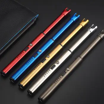 

Bbq Usb Encendedor Usb Lighter Electric Pulsed Usb Arc Lighter Flameless Windproof Safe Kitchen Rechargeable Ignition Power