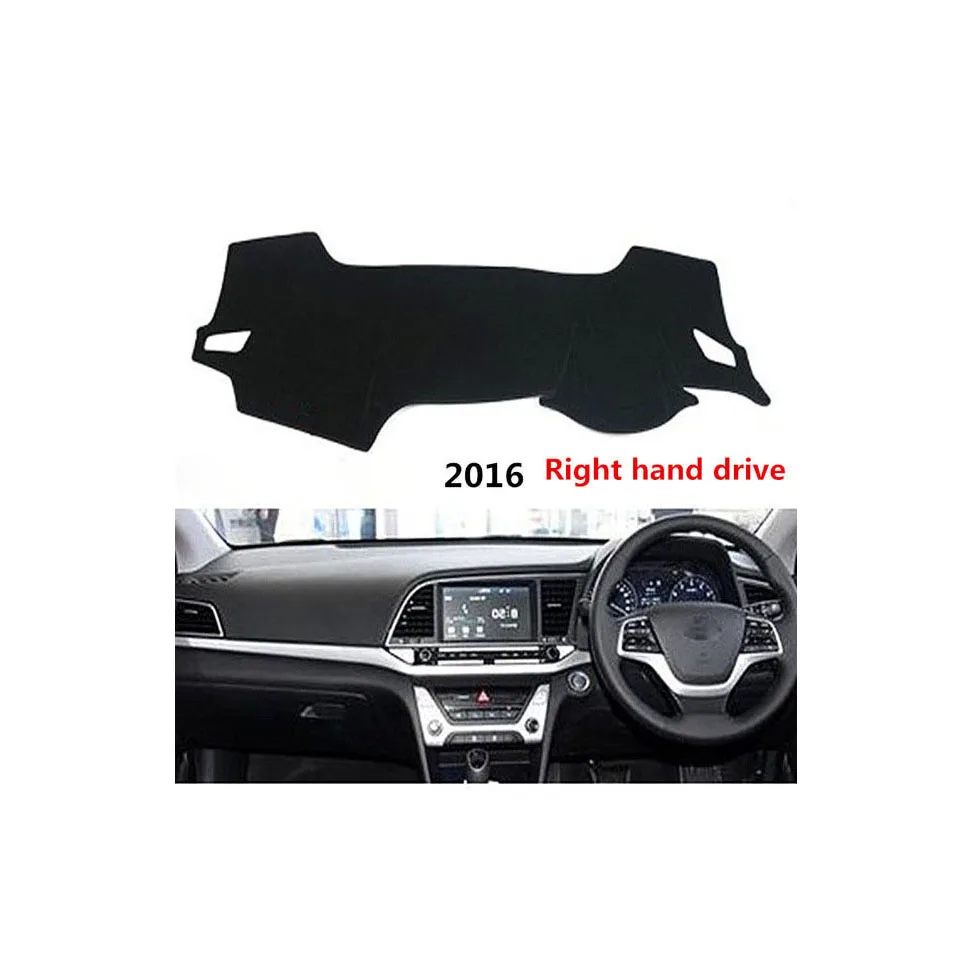 For Hyundai Elantra 2016 Anti UV Dashboard Cover Mats Non Slip Dash Mat