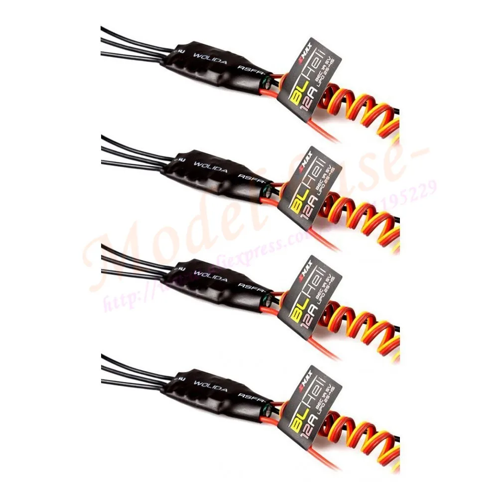 4 шт. Emax MT 2204 2300KV мотор + 4 шт. EMAX BLHeli 12A ESC + 2 пары 5045 винтовые пропеллеры для мини QAV250 ZMR250 280 Квадрокоптер