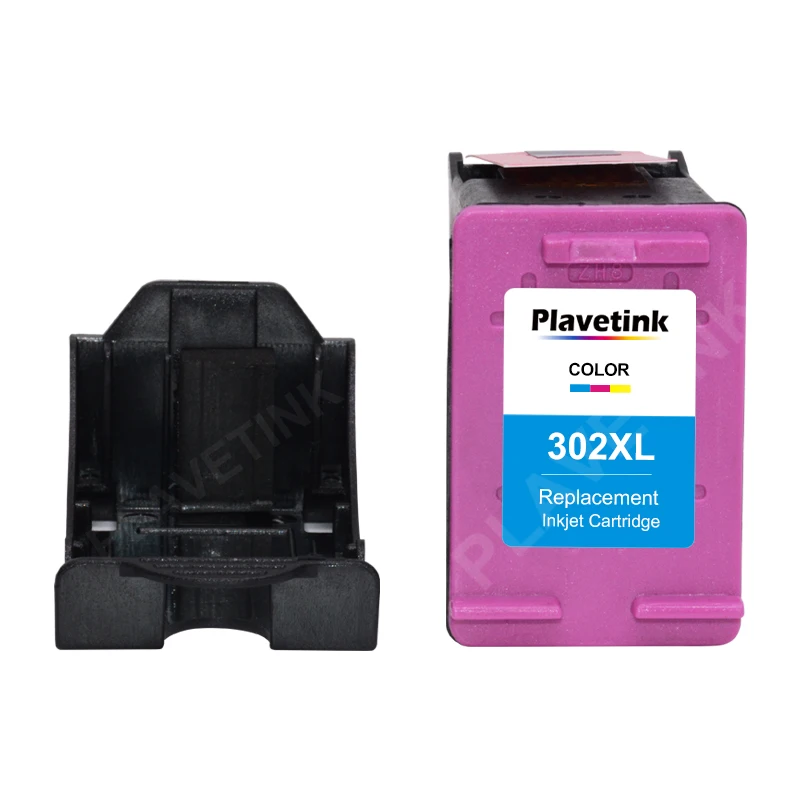 Сменный картридж Plavetink для принтера HP 302 302XL совместимый с Deskjet 1111 1112 2130 2135 1110 3630