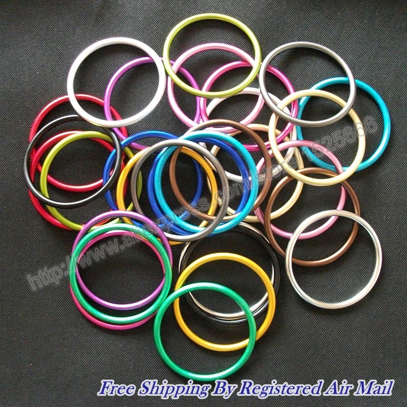

Aluminium Rings Baby Sling Ring Carrier High Quality 20pcs/10pairs 3"