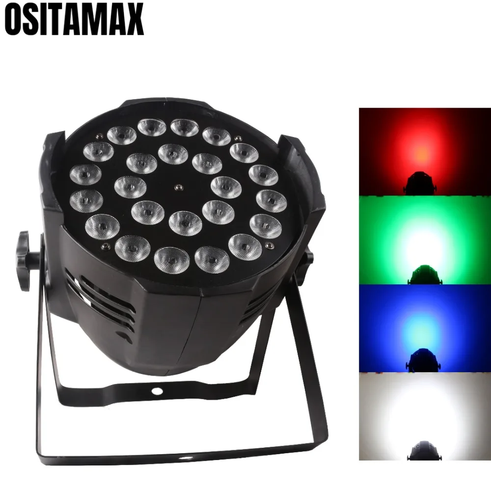 Светодиодный сценический свет 24 шт. 10 Вт leds RGBW 4в1 Professional DJ пар-прожектор Wash Light