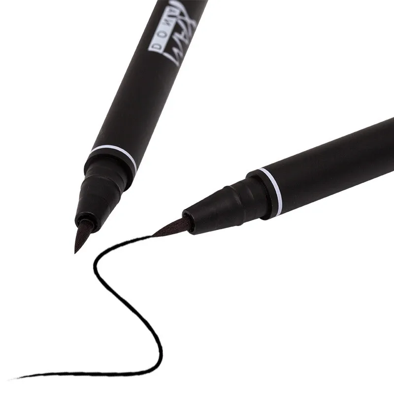 1 шт. Водонепроницаемый жидкая подводка Pen Красота косметическая Eye Liner Pencil черный