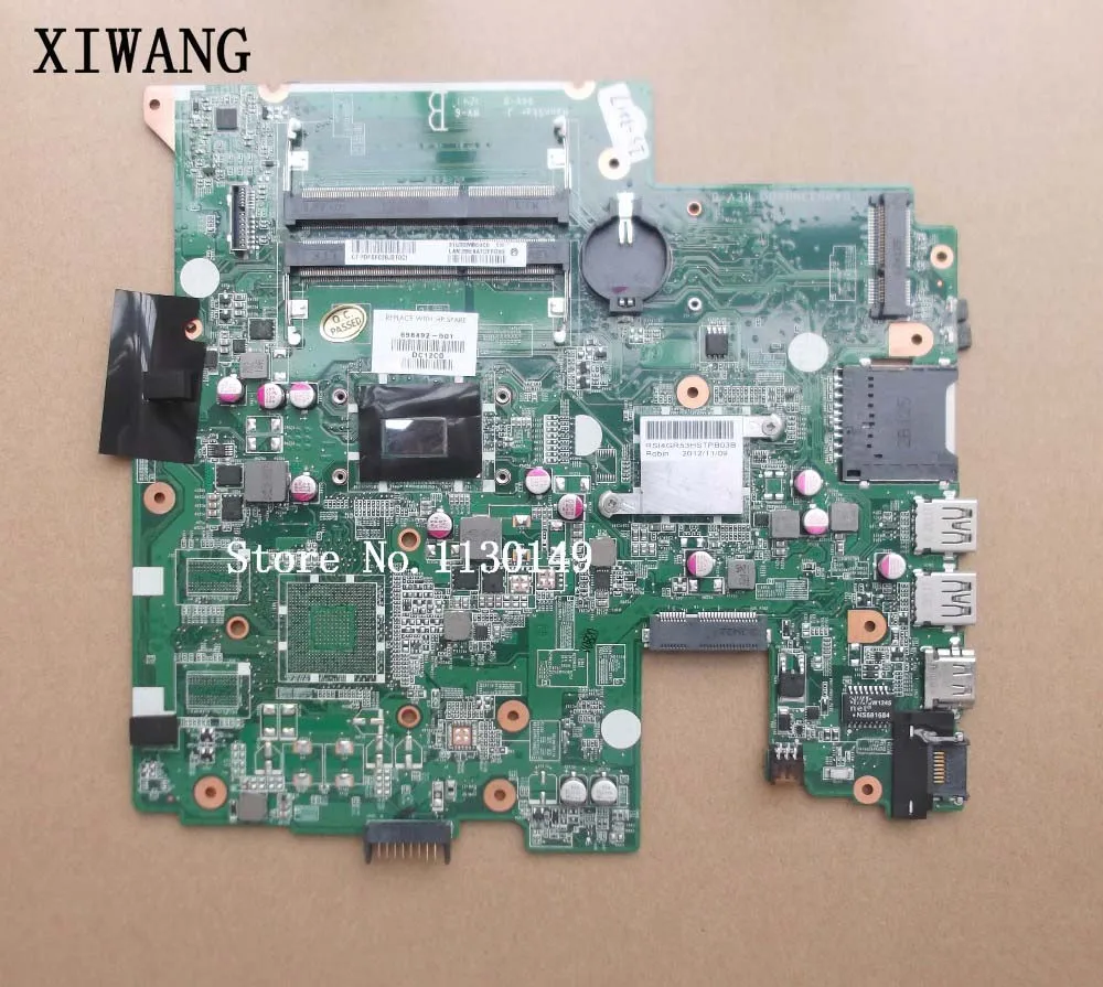 698492-001 698492-501 Free shipping For HP Pavilion Sleekbook14-B laptop DA0U33MB6D0 HM77 I3-3217U DDR3 motherboard Fully tested 698492-001 698492-501 Free shipping For HP Pavilion Sleekbook14-B laptop DA0U33MB6D0 HM77 I3-3217U DDR3 motherboard Fully tested