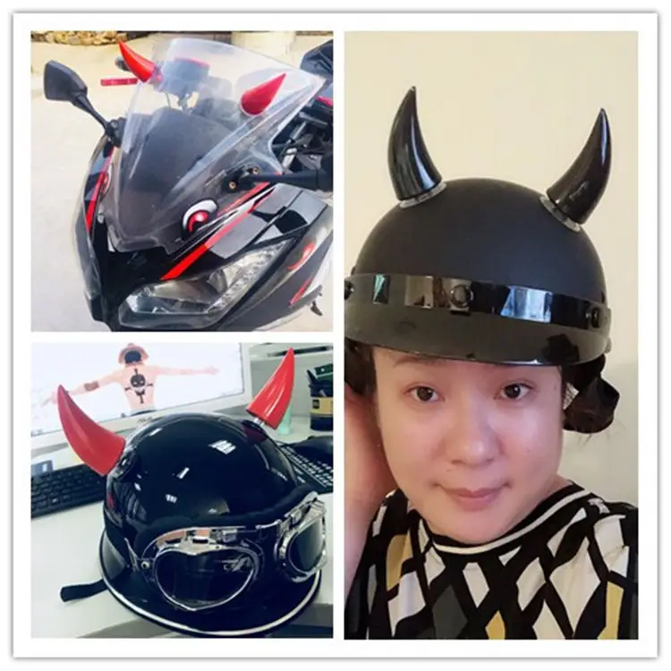 Helmet Devil's Horn Stick a1