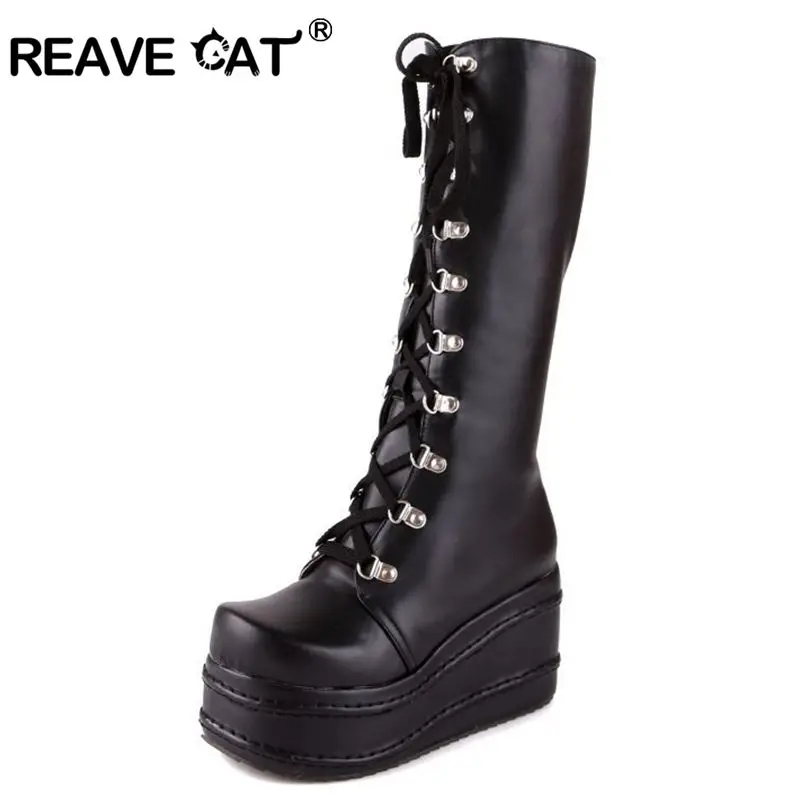 High Heel Boots Punk Gothic Shoes 