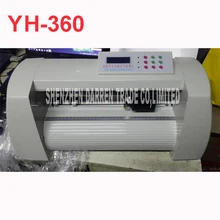 1 шт. резка контуров режущий плоттер/USB виниловый мини настольный Портативный режущий плоттер YH360 90 v-260 v ЖК-дисплей дисплей переменного тока, 50-800 мм/сек
