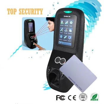 

Multibio700 face access control door controller with fingerprint and RFID card reader 1500 face capacity 3inch touch screen