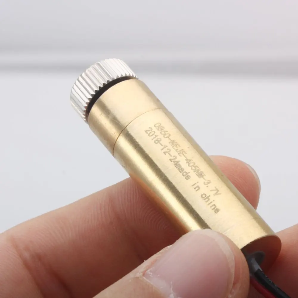 Tubo de Cabeça do Laser Laser de Fibra para Slot Máquina de Corte 1500 mw 405nm Módulo de Fibra para Slot Mini Gravador - Image 6