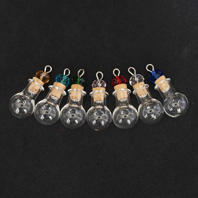NEW Essential Oil Bottles (Empty Bottle) Necklace Mini Wishing Bottle