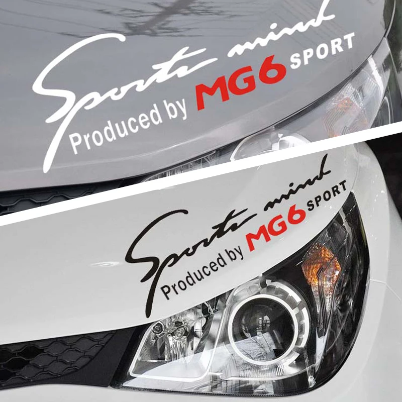 

Car Sticker Sports Mind Produced by MG6 Sport Sticker Personalized Styling Car Accessories for MG6
