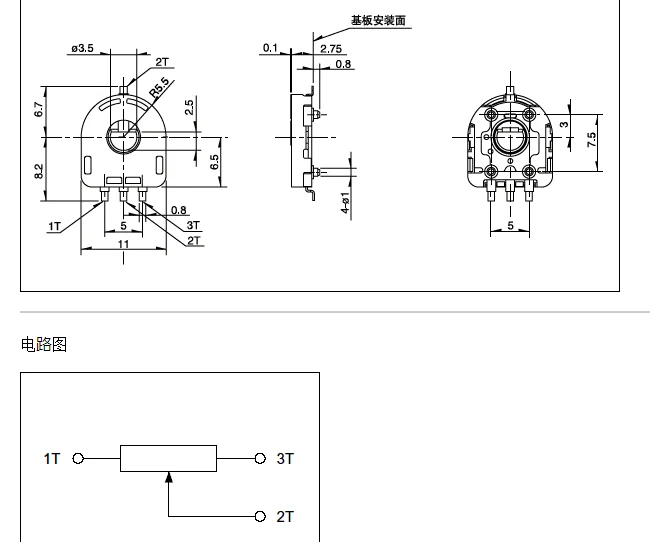 5 шт./лот RDC503013A SMD резистивный датчик положения 10K|sensor 10k|sensor sensorsensor position |