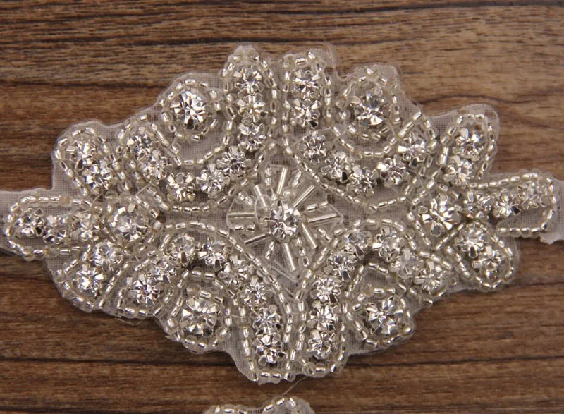 1 ярд модный прозрачный кристалл Высококачественная свадебная отделка из горного хрусталя исправление для свадьбы официанты повязка для