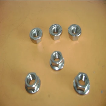 

Metric thread 304 Stainless Steel Hex Flange Nuts