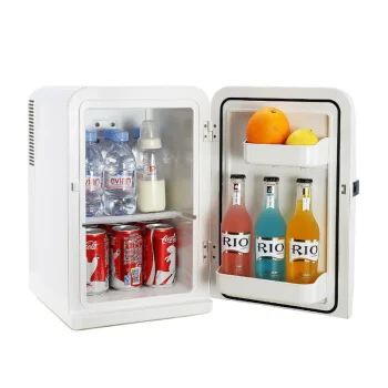 

15L Mini Home Car Dual Use Electric Refrigerators Compact Portable Frost Free Fridge Small Refrigerating Freezer Thermoelectric