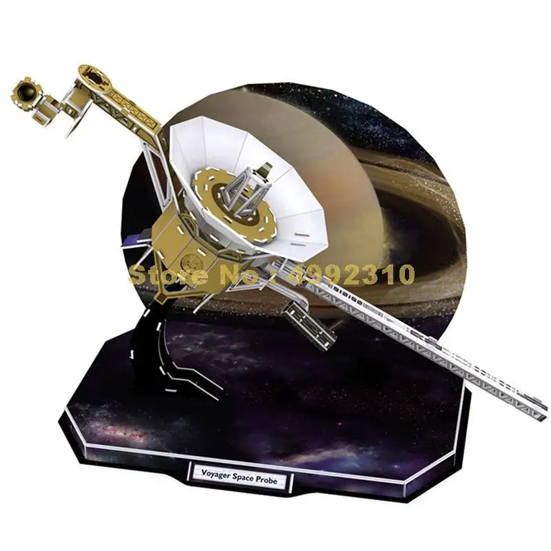 71 шт. 3d бумажный зонд voyager space игрушка пазл|Пазлы| |