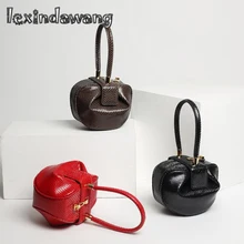 Уникальные шикарные Оригинальные кожаные дамские сумочки Европейский Американский круглая застежка топ-ручка сумки Змеиный узор винтажные карманные кошельки