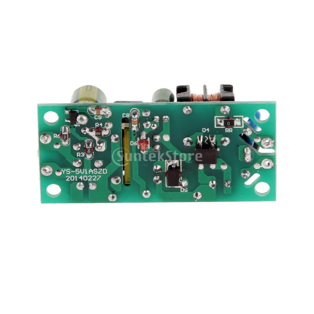 AC-DC 12V 500mA Converter Isolation LED Bare Plate Power Supply Module Board Pack of 1