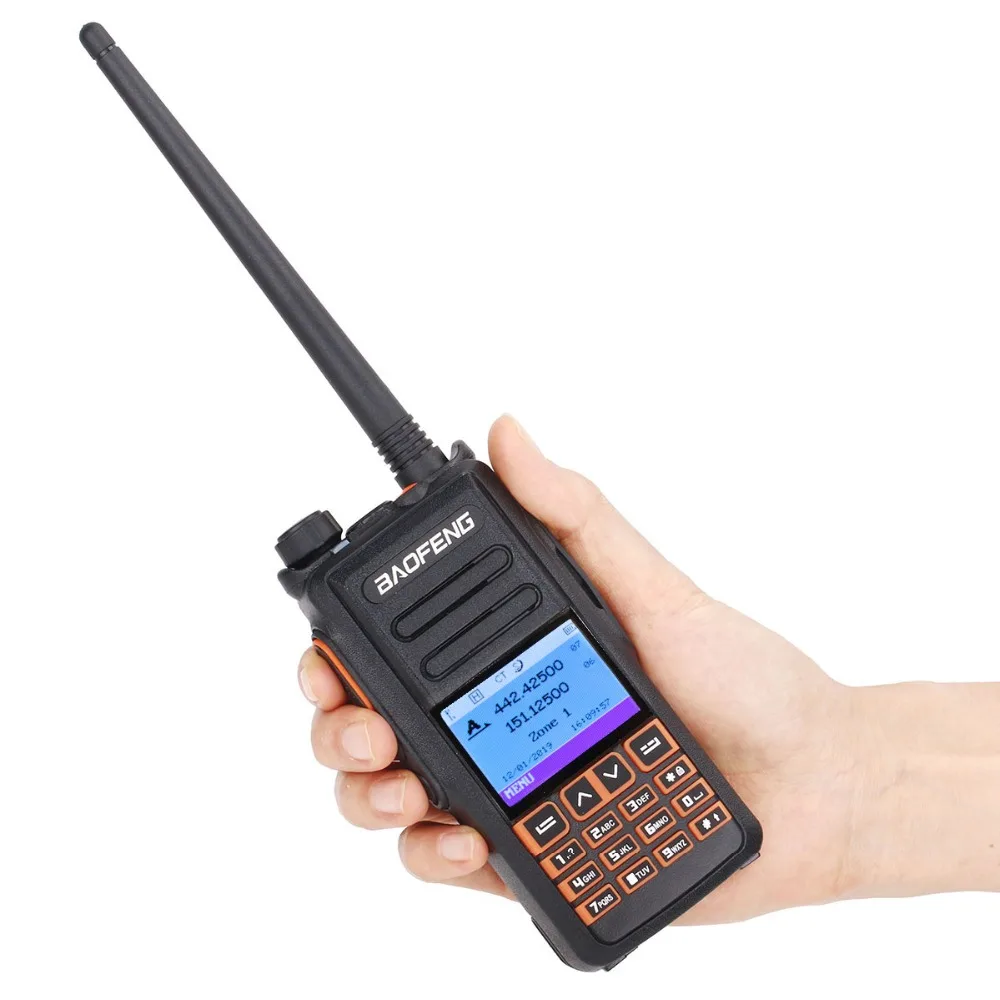 Baofeng DM X DMR Tier II VFO цифровая GPS Двухдиапазонная рация с двумя слотами 136 174/400 470 МГц