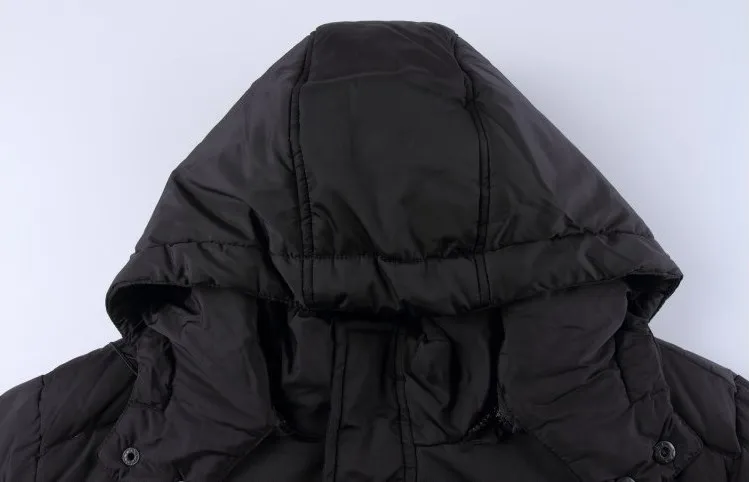 long down coat black 12