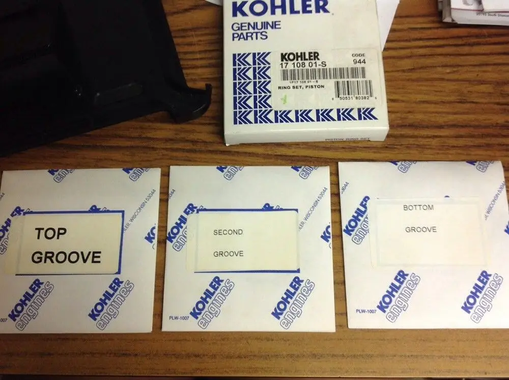 70mm GENUINE PISTON RING SET KOHLER CH270 4