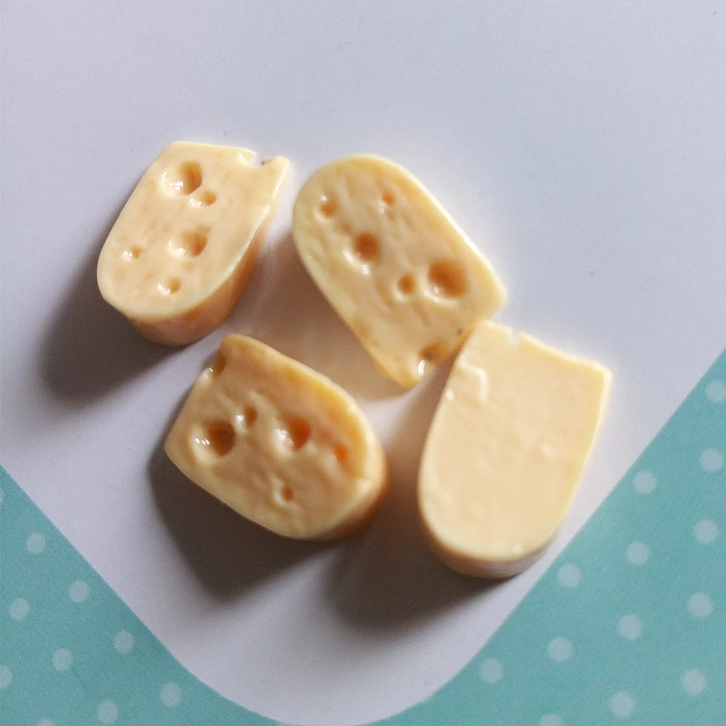  Resin Cheese Flatback cabochon