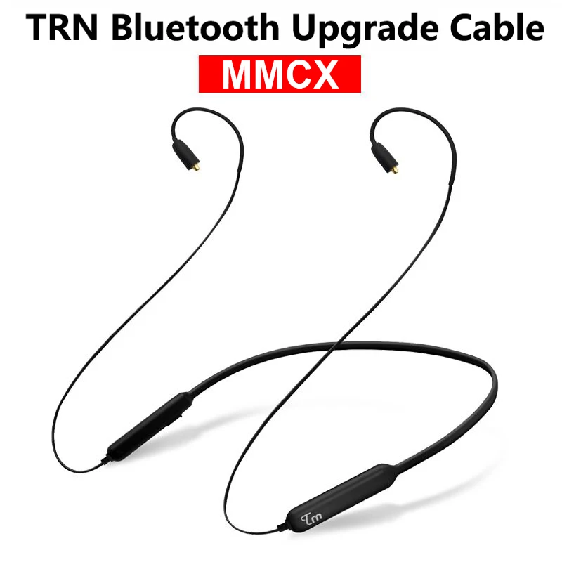 TRN/NICEHCK HB1 беспроводной Bluetooth кабель HIFI наушники MMCX/2Pin/IE80 разъем Поддержка APTX для TRN V80/IM1 AS10 NICEHCK EBX M6 - Цвет: TRN MMCX Connector