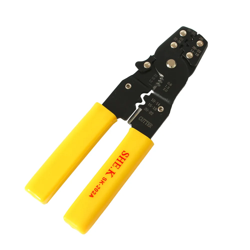 

Hot Newest Multi-function Crimping Press Plier Tool Wire Cutter Professional Electrician