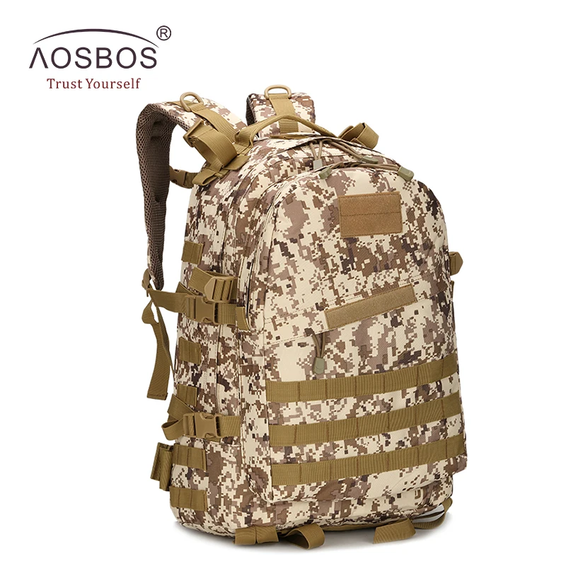 Aosbos 3D outdoor military font b tactical b font font b backpack b font camping rucksack