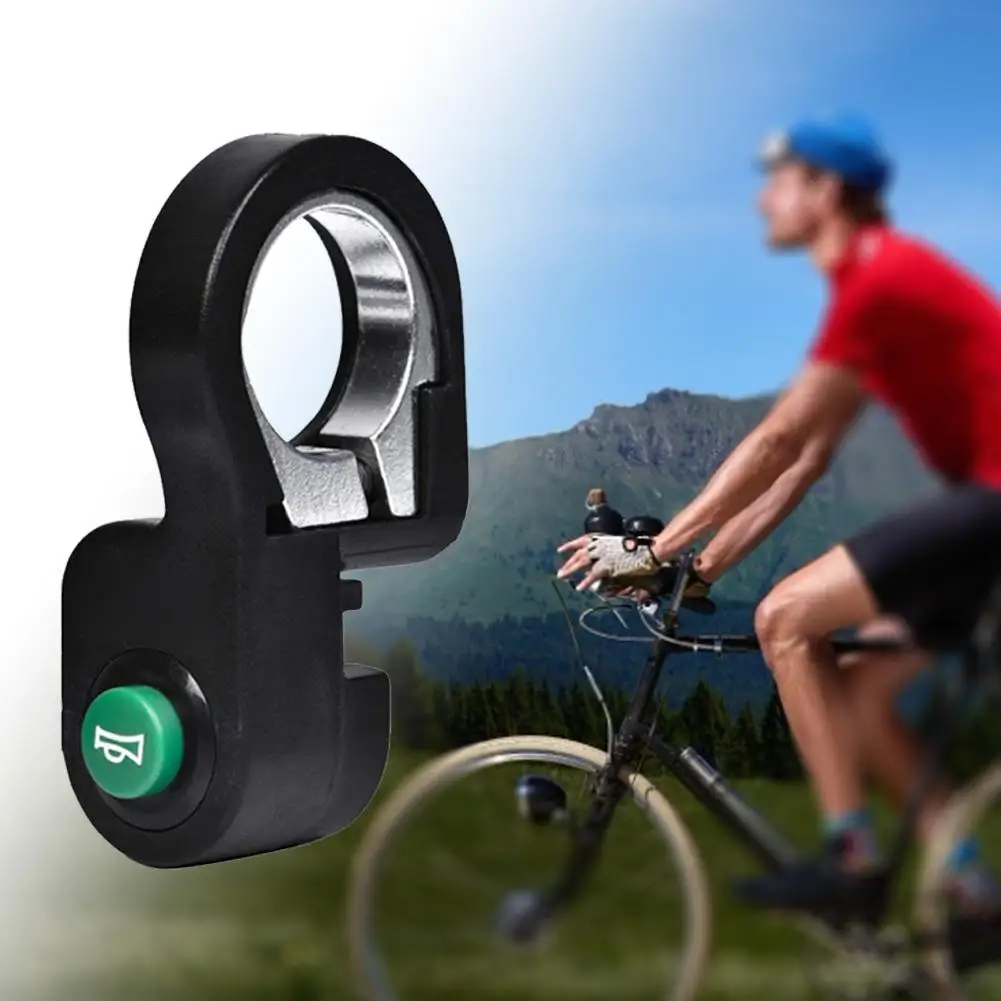 Bicycle Plastic Horn Switch Button Durable Accessory for Electric Bike Scooter