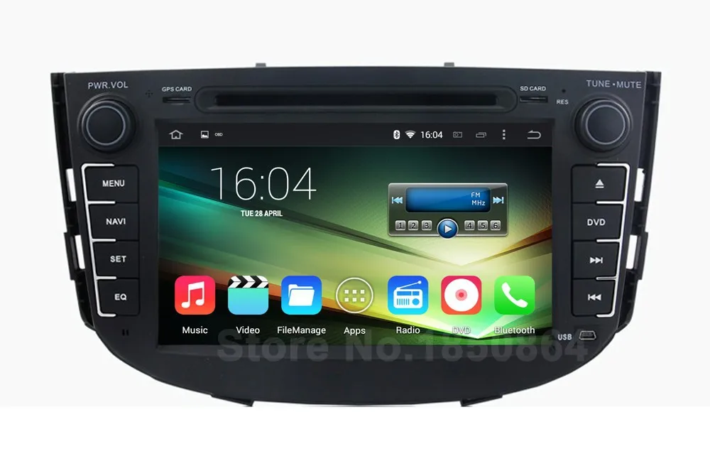 

Quad Core HD 1024*600 Android 5.1.1 Car DVD GPS for Lifan X60 2012 2011 with BT Wifi Radio Mirror-link