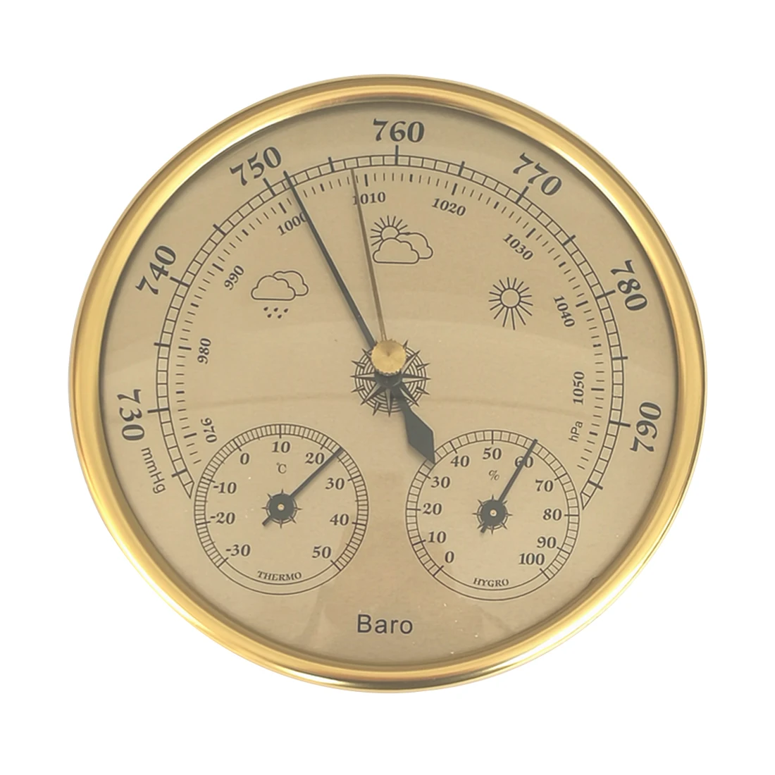 1 шт. настенный бытовой Барометр термометр гигрометр Метеостанция подвесной инструмент