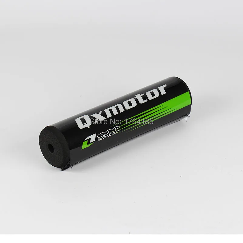 25 Cm Verde Moto Dirt Pit Bike Moto Qx Logo Rotondo Pad Manubrio Chest Protector Cross Bar Portecter