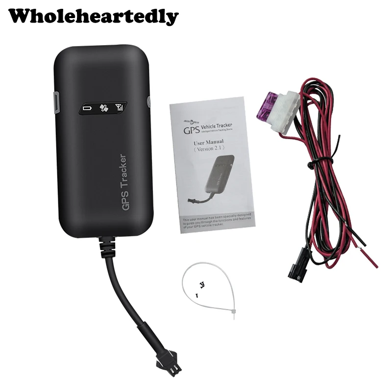 GT02A سيارة gps GSM جهاز رسائل قصيرة عبر خدمة الحزمة العامة اللاسلكية GPS 4 الفرقة تعقب عنوان الحقيقي جوجل الرابط الحقيقي الوقت تتبع ل سيارة مركبة ال...