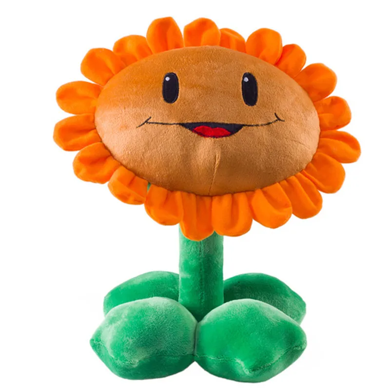 1 шт. 30 см Плюшевые игрушки Plants Zombies Pea Shooter Sunflower Squash мягкие плюшевые для отдыха