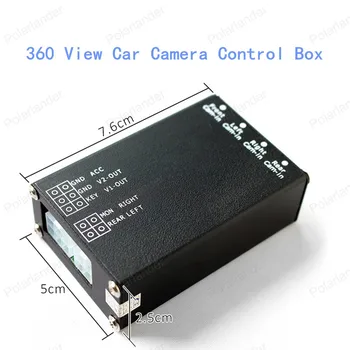 

new! 360 View Car Camera Control System reverse priority 4PCS Rear View Back UP Cameras
