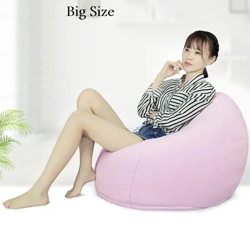 Золотой одиночный Zitzak Kanepe Divano Boozled детская кровать Sandalyeler Copridivano Beanbag Cadeira стул Puff Asiento Bean Bag Диван - Цвет: MODEL K