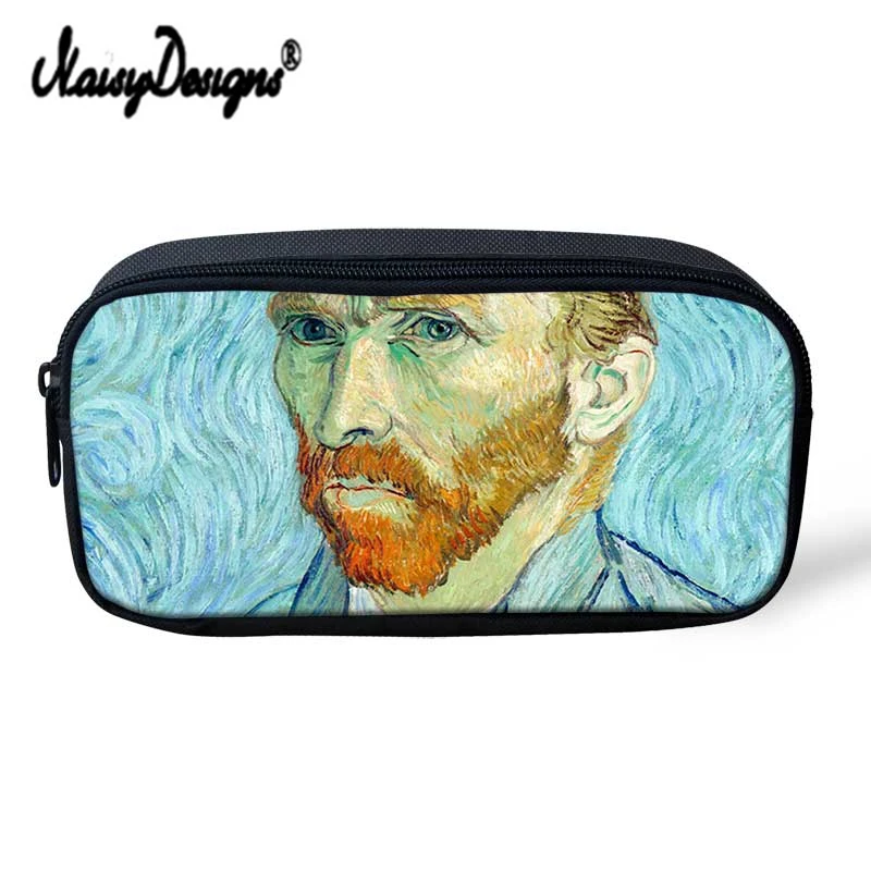 

Van Gogh famous painting Cool Kids Pencil Case Women Makeup Bag Cosmetics Cases Pen Box For School Stationery Pencil Bags Holder