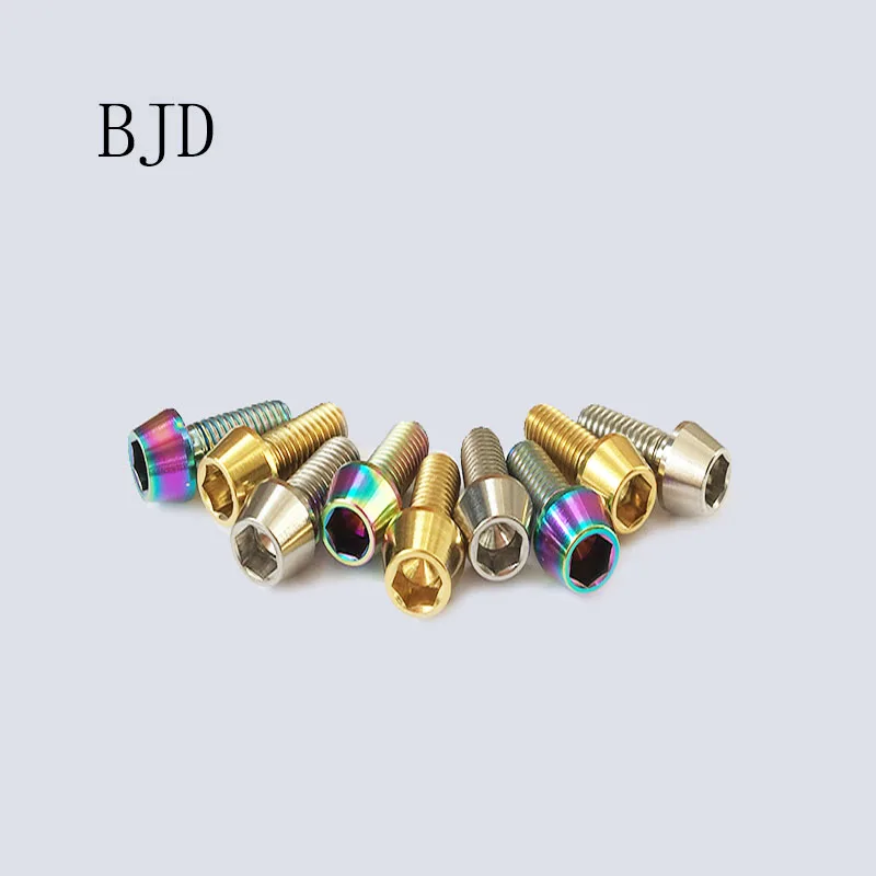 12 шт. M6x20mm велосипедный болт из титанового сплава/тормозной зажим фиксированный