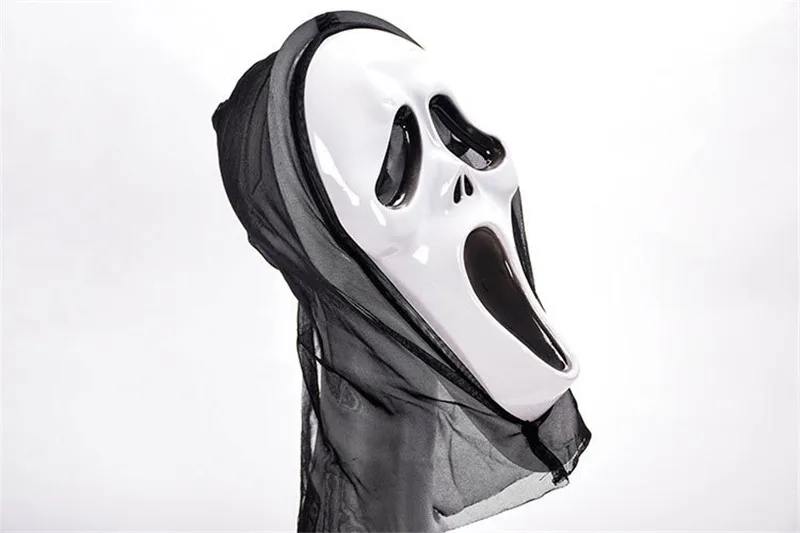 10 шт./партия, маска для призраков на Хэллоуин, маска для взрослых, страшная маска для косплея, Карнавальная маска, Необычные вечерние украшения