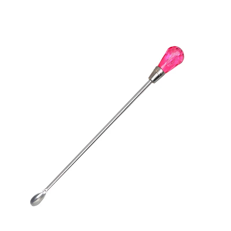 

Newly Pigment UV Resin DIY Crafts Jewelry Making Tools Powder Spoon Stirring Bar Bubble Needle