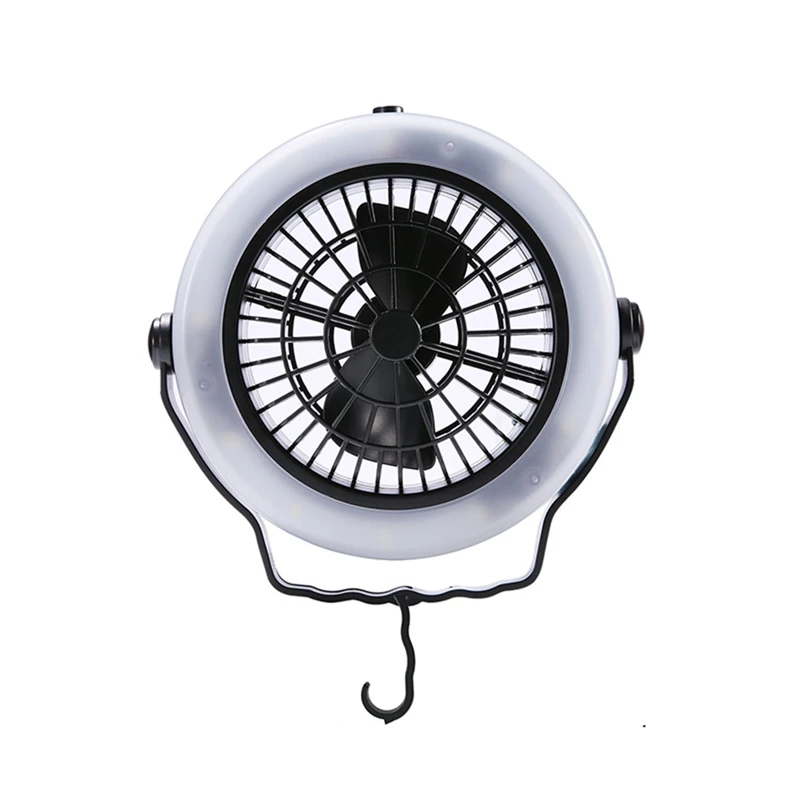 

Tent Fan Light Led Camping Hiking Gear Equipment Usb Powered Outdoor Portable Ceiling Lamp Camping Equipment