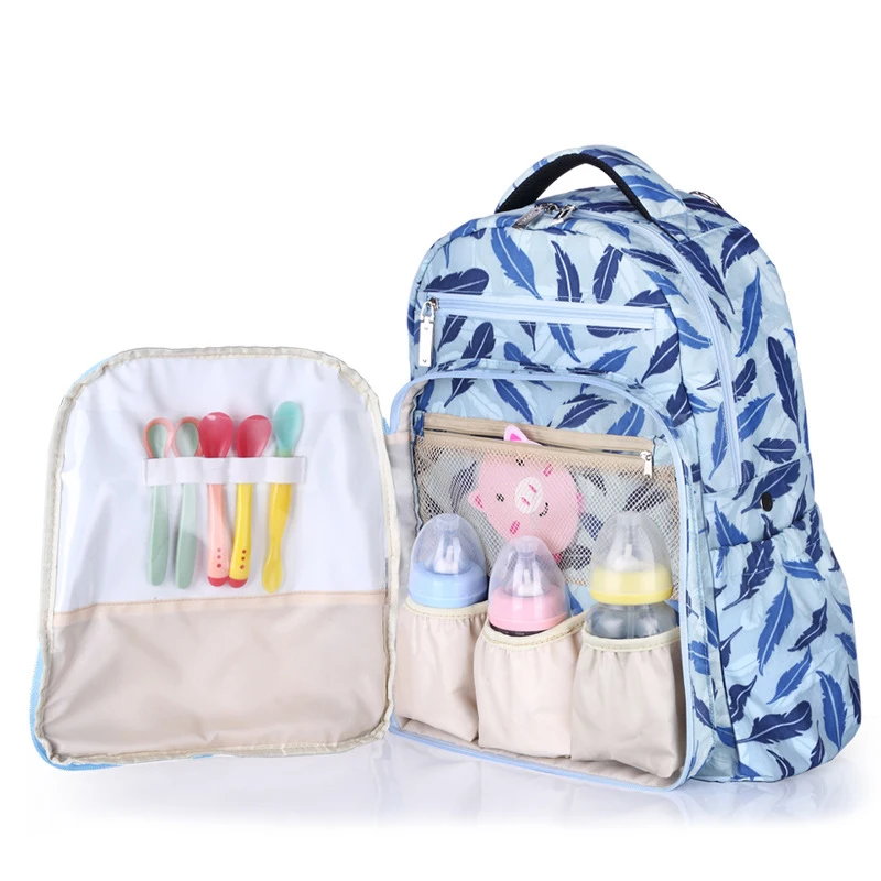 

Baby Bag Mother Large Handbag Backpack Waterproof Mochila High-Quality Lining 210D Nylon For Maternity Bag With Changing Pad