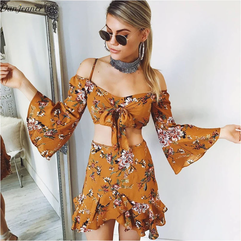 two piece dress summer