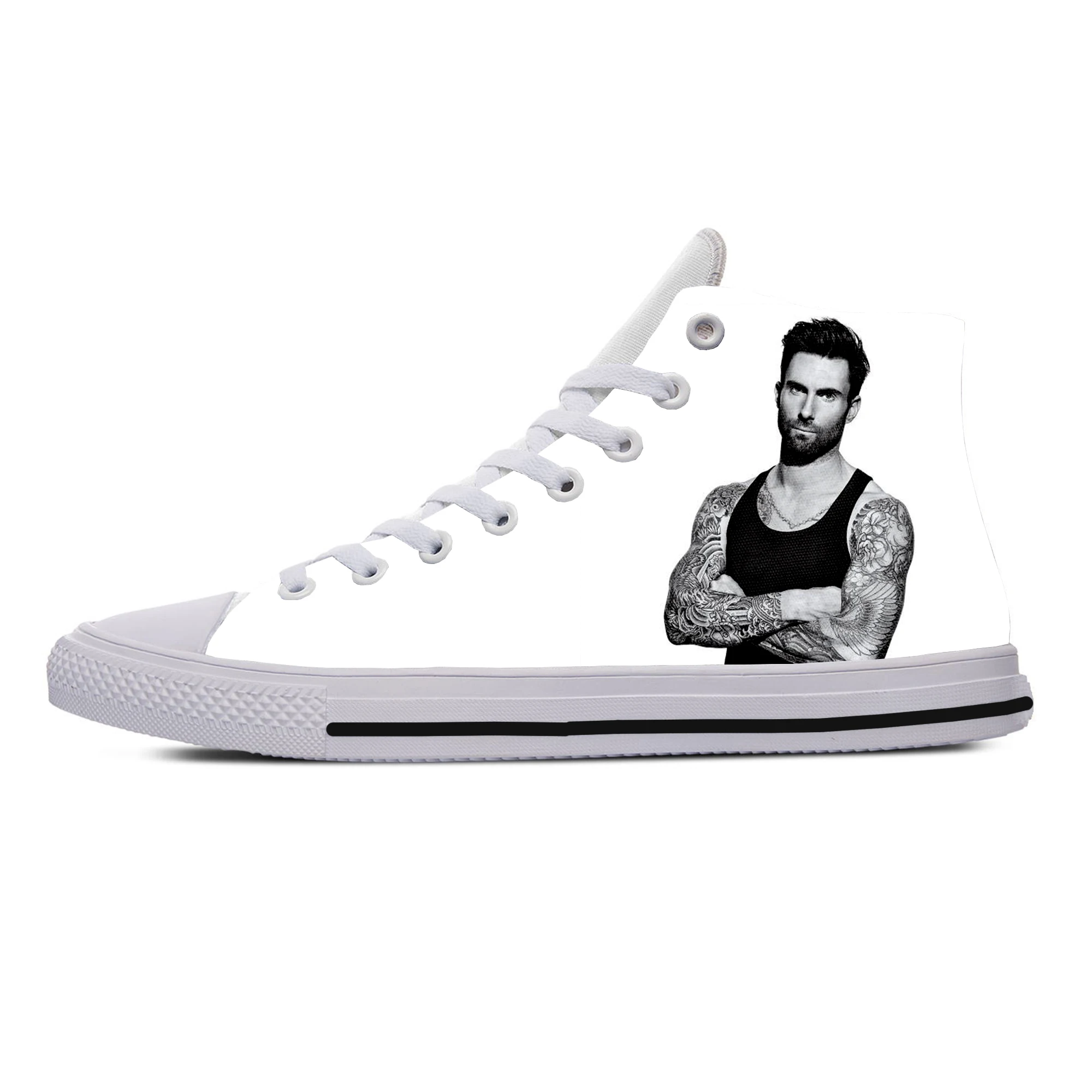 

2019 hot fashion 3D adam levine High Sneakers for men/women high quality 3D printing handiness casual shoes