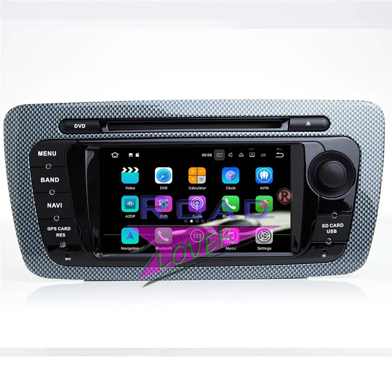 TOPNAVI 2G + 16GB Android 7 1 автомобильный медиа центр dvd плеер для Seat Ibiza 2009 2013 стерео GPS